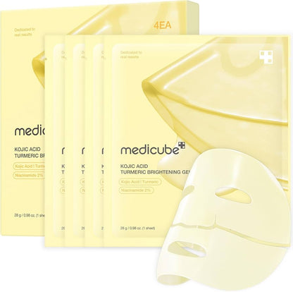 Medicube - Kojic Acid Turmeric Brightening Gel Mask (4 mask)