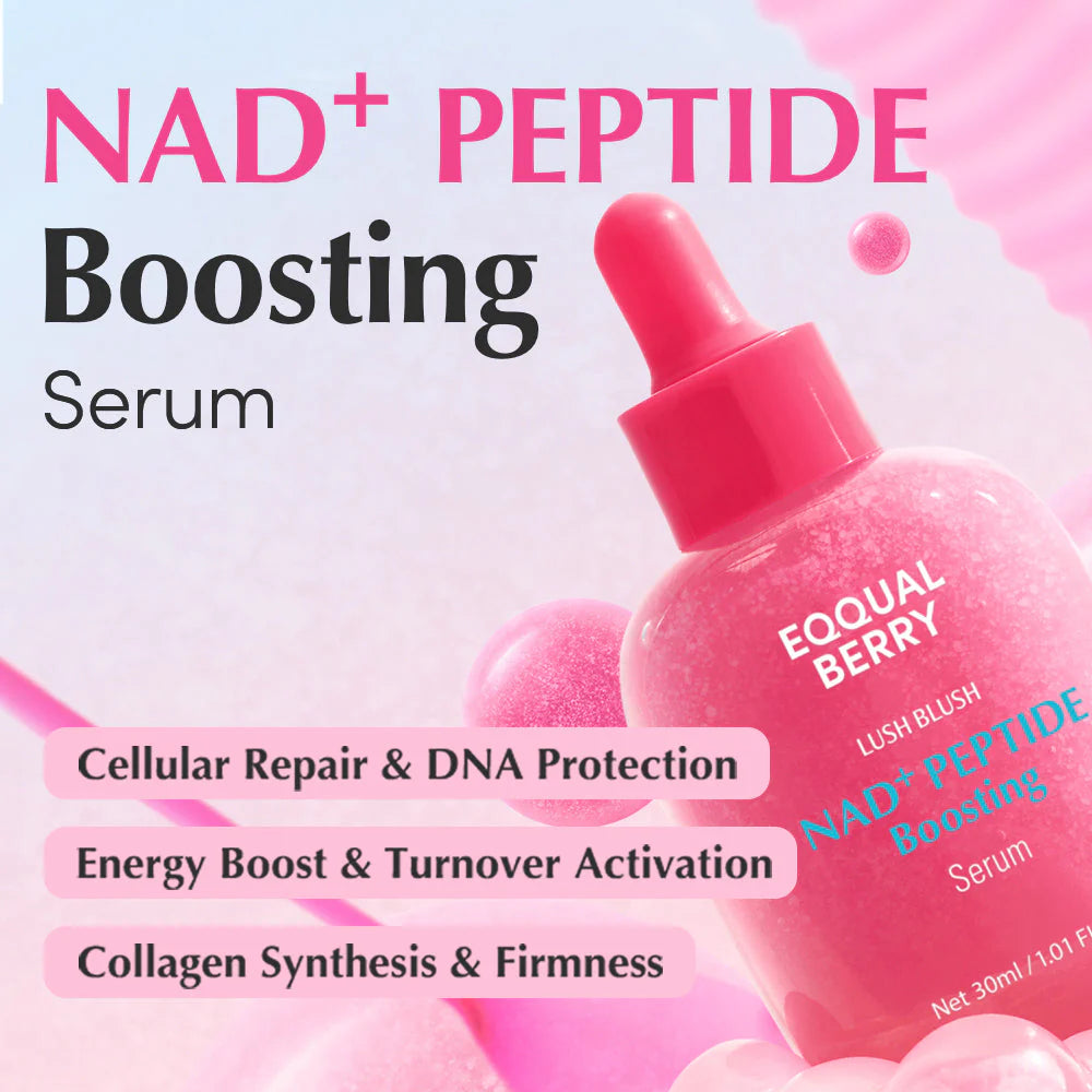 EQQUALBERRY — NAD+ Peptide Boosting Serum