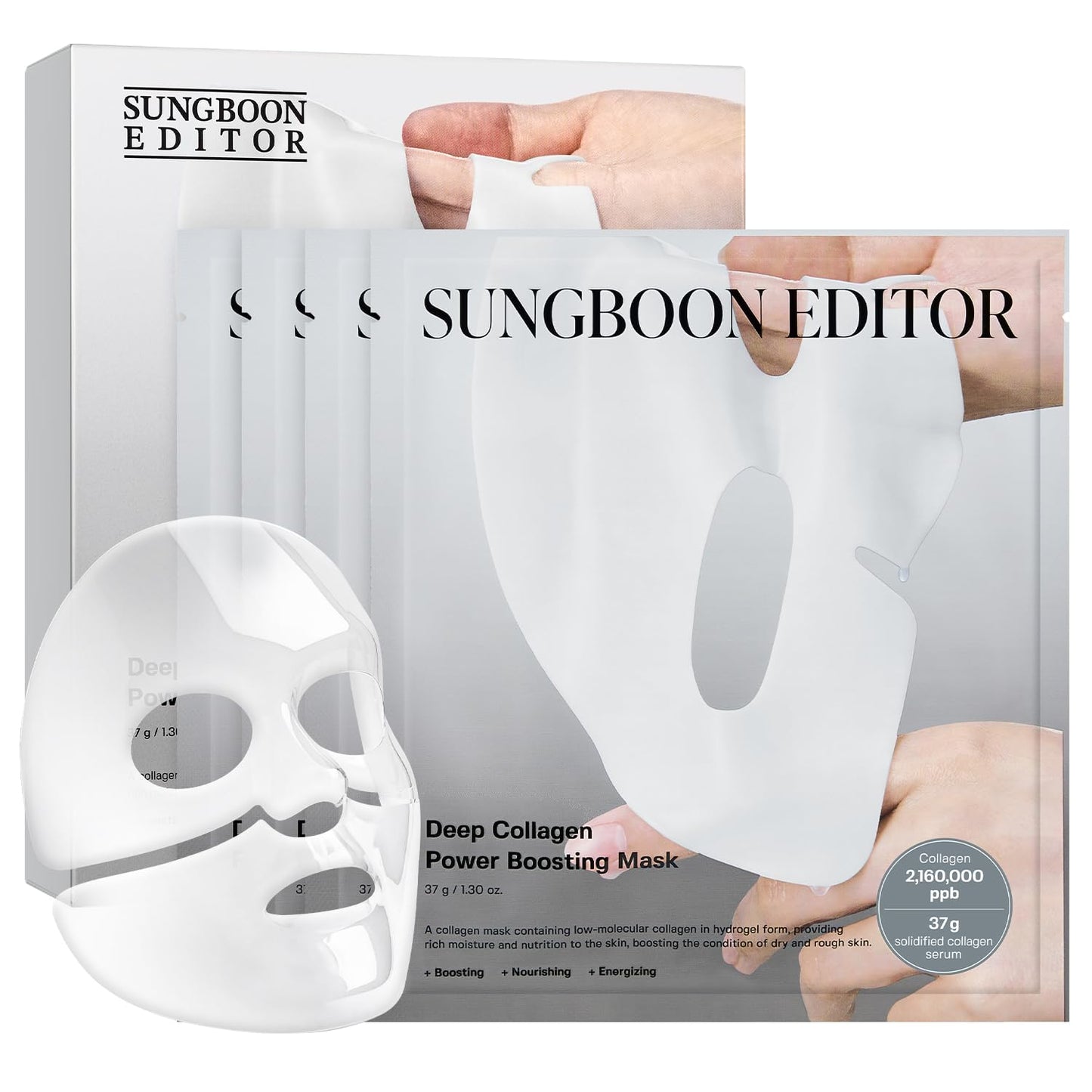 Sungboon Editor - Deep Collagen Power Boosting Mask (4 sheets)