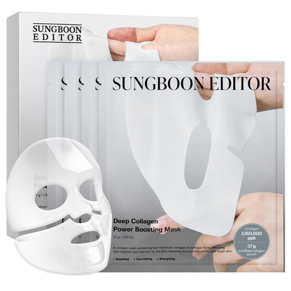 Sungboon Editor - Deep Collagen Power Boosting Mask (4 sheets)