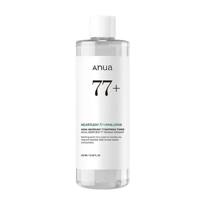 Anua Heartleaf 77% Soothing Toner – 250ml y 500ml