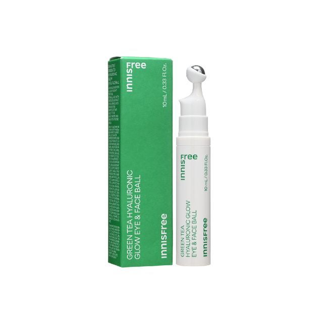 Innisfree — Green Tea Hyaluronic Glow Eye & Face Ball