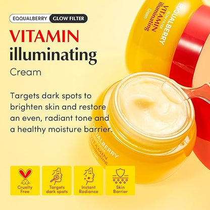 EQQUALBERRY Glow Filter Vitamin Illuminating Cream 50ml