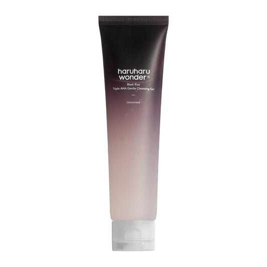 Haruharu Wonder Black Rice Triple AHA Gentle Cleansing Gel (Unscented) 100ml