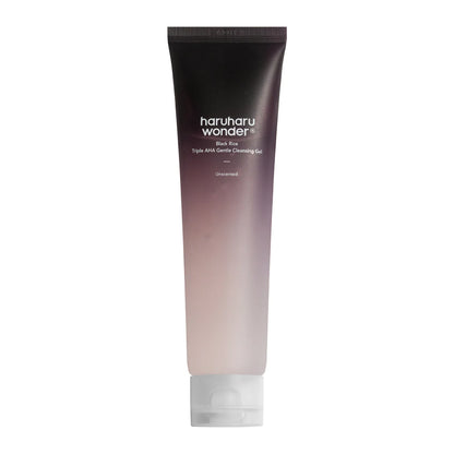 Haruharu Wonder Black Rice Triple AHA Gentle Cleansing Gel (Unscented) 100ml