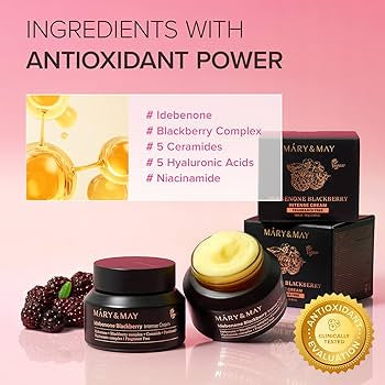 MARY & MAY Idebenone Blackberry Intense Cream 70ml
