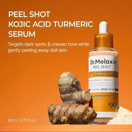 Dr. Melaxin Peel Shot PS Exfoliating Kojic Acid Turmeric Spray 200ml