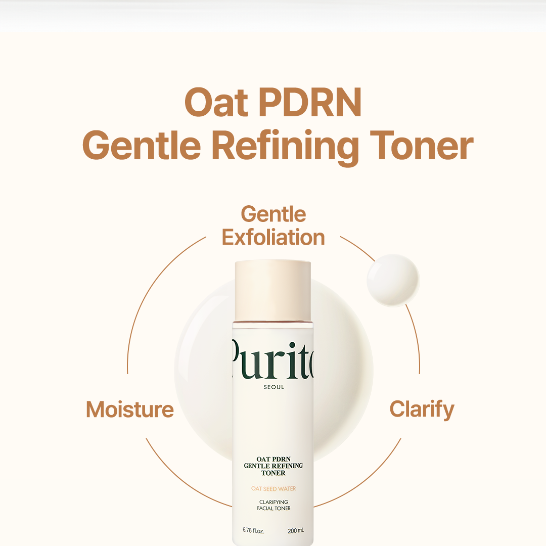 Purito Oat PDRN Gentle Refining Toner 200ml