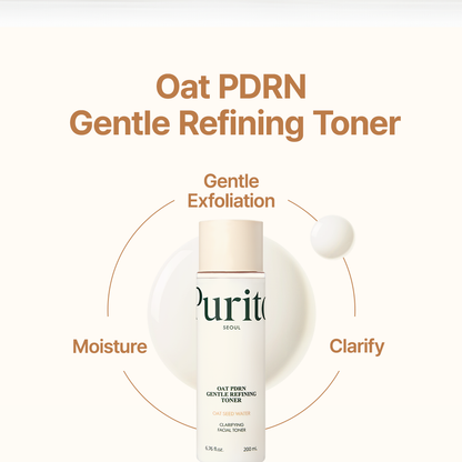 Purito Oat PDRN Gentle Refining Toner 200ml