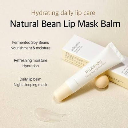 Mixsoon Natural Bean Lip Mask Balm 11g