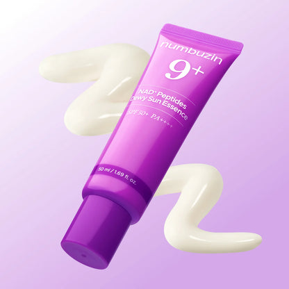 Numbuzin No.9+ NAD+ Peptides Dewy Sun Essence SPF50+ PA++++