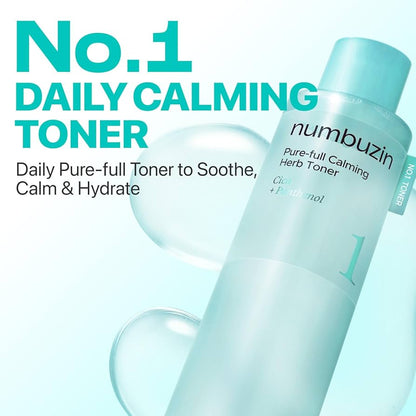 Numbuzin No.1 Pure-full Calming Herb Toner 300ml