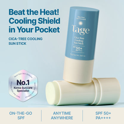 Tage Cica-Tree Cooling Sun Stick SPF50+ PA++++  19g