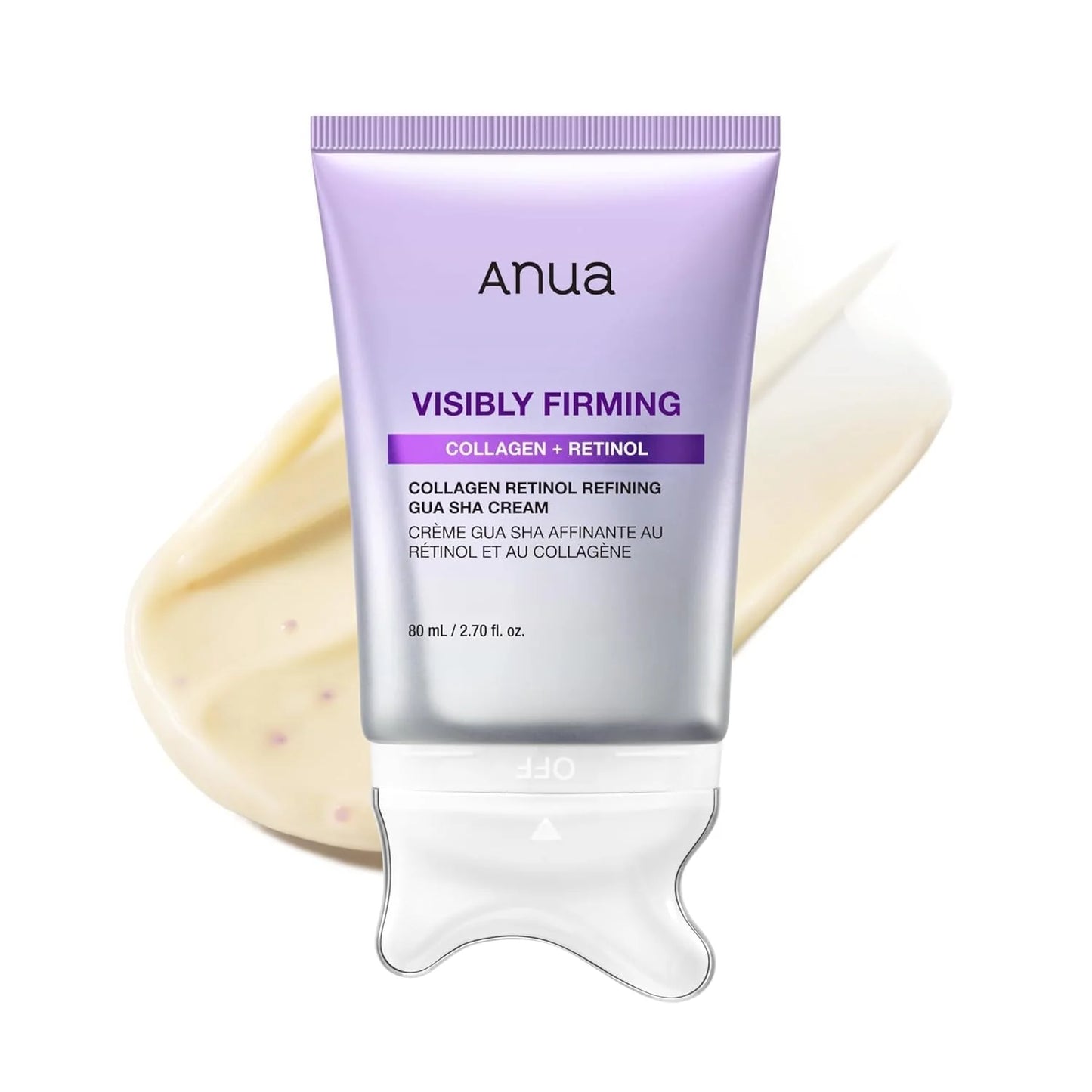 Anua Visibly Firming Collagen + Retinol Refining Gua Sha Cream 80 ml