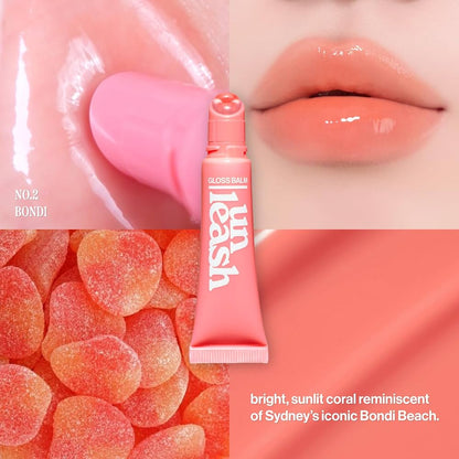 Unleashia - Sunset Dazzle Lip Gloss Balm