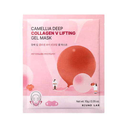 Round Lab Camellia Deep Collagen V Lifting Gel Mask (1 Mascarilla)