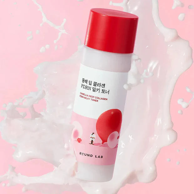 Round Lab Camellia Deep Collagen PDRN Milky Toner 150 ml