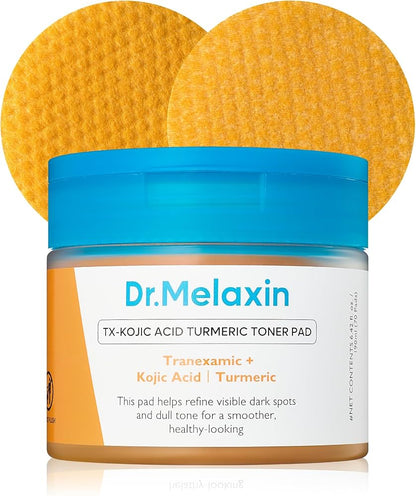 Dr. Melaxin TX-Kojic Acid Turmeric Toner Pad 190 ml (70 Pads)