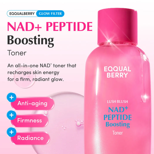 EQQUALBERRY NAD+ Peptide Boosting Toner 150ml