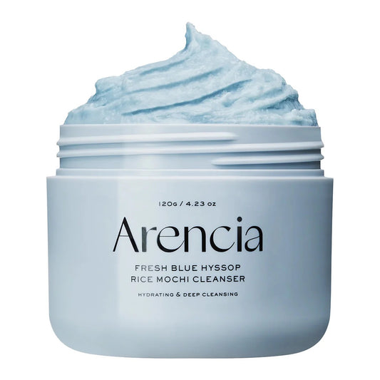 Arencia Blue Hyssop Rice Mochi Cleanser 120g
