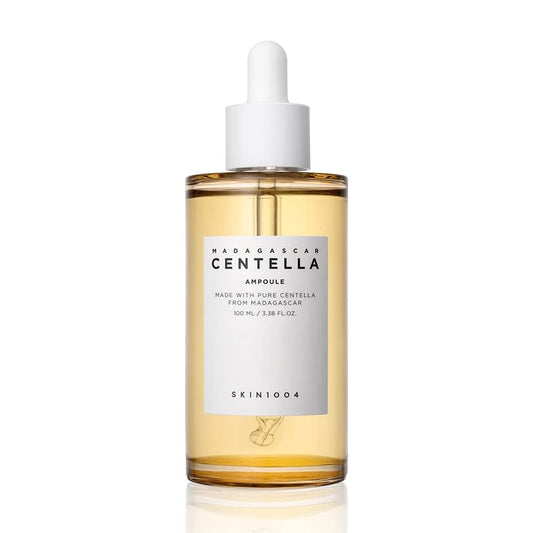 Bottle of Skinfood Madagascar Centella Ampoule on a white background