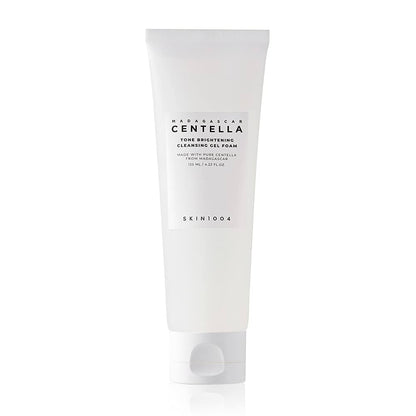 Skincare product tube labeled 'Madagascan Centella' on a white background