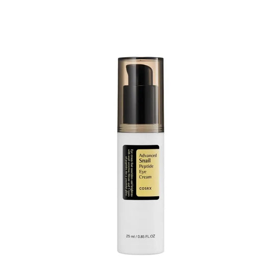 CosRX Advanced Snail Peptide Face Cream bottle on a white background