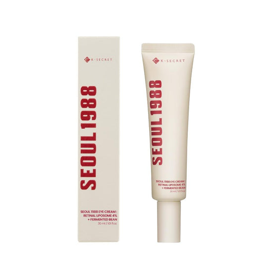K-SECRET SEOUL1988 eye cream packaging on a white background