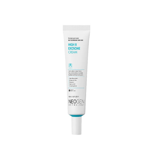 Neogen High R Exosome Cream tube on a white background