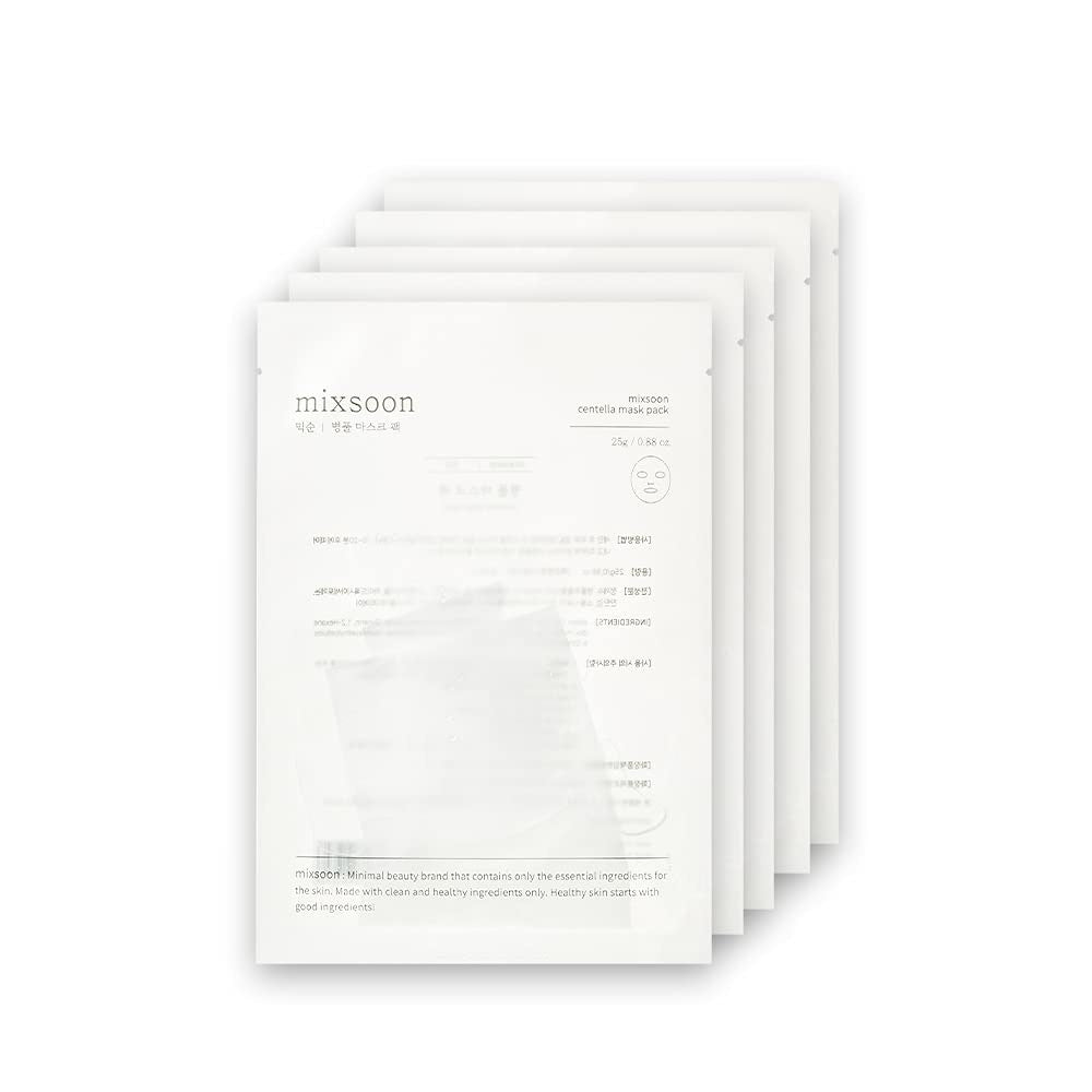 Stack of white sheets with 'mixsoon' branding on a white background